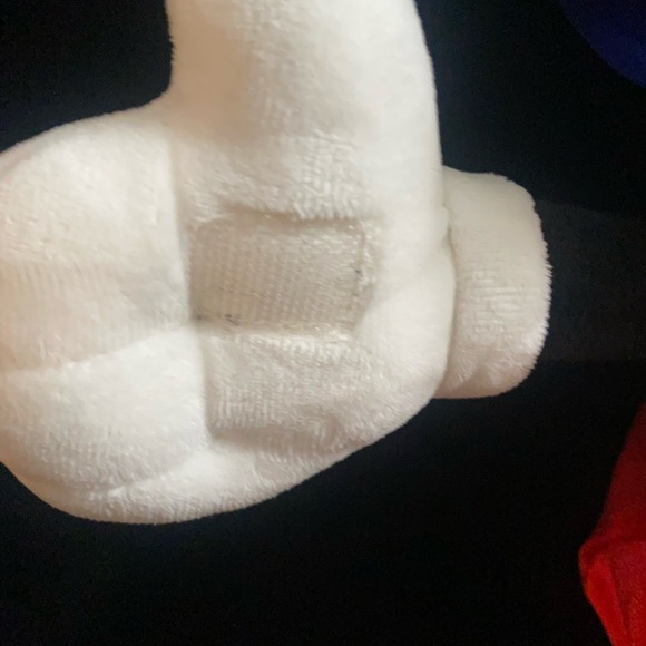 RARE HTF Mickey Mouse Stuffed Animal Plush poseab arms T28 - Picture 5 of 9